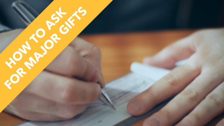 How to Ask for Major Gifts – Library Strategies